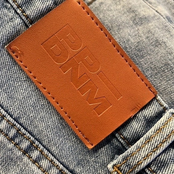 Princess Polly BEHATI STRAIGHT LEG JEANS LIGHT WASH DENIM SZ 4 - Picture 8 of 8